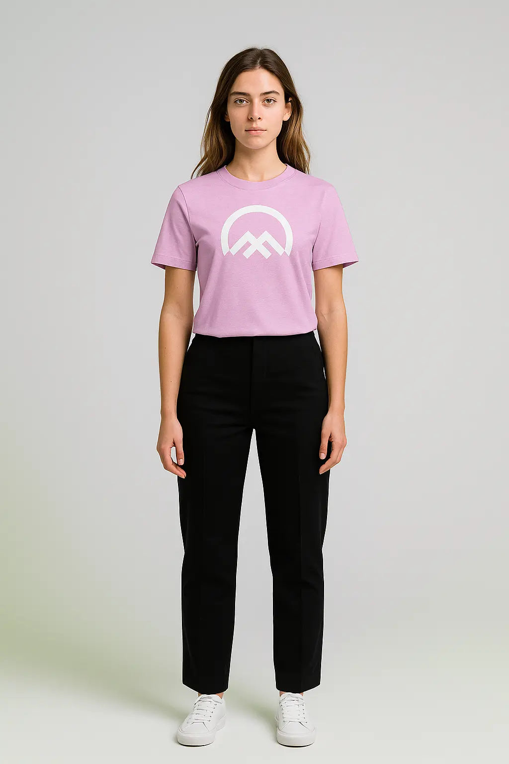Climbers Code original women's pink t-shirt