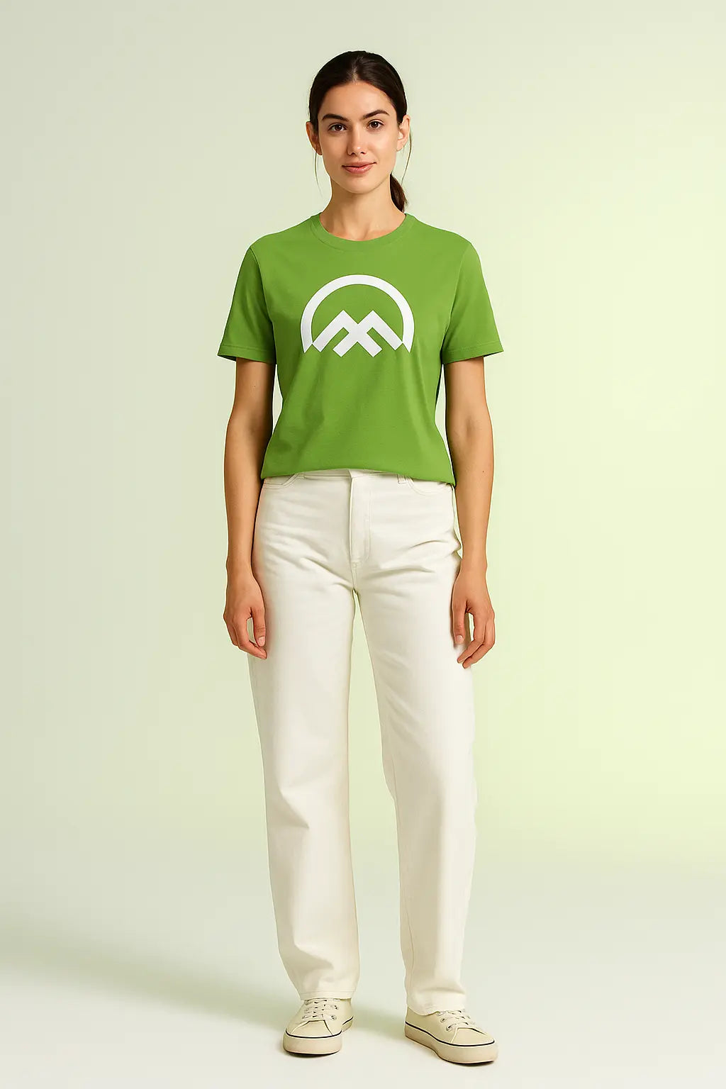Climbers Code original men's green t-shirt