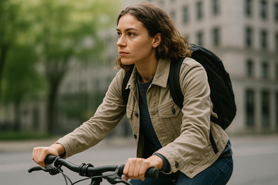 Master city cycling style