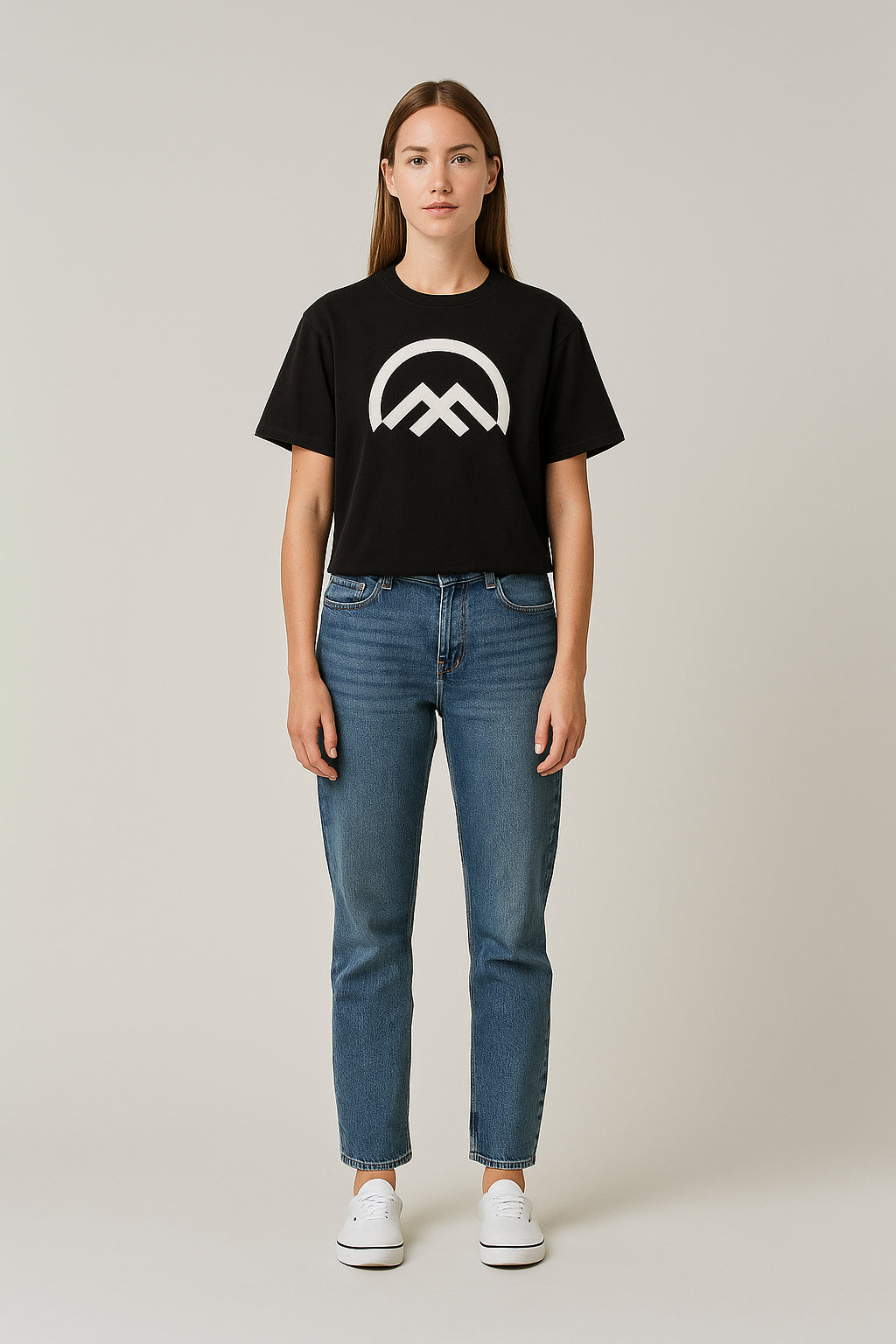 Climbers Code original women's black t-shirt