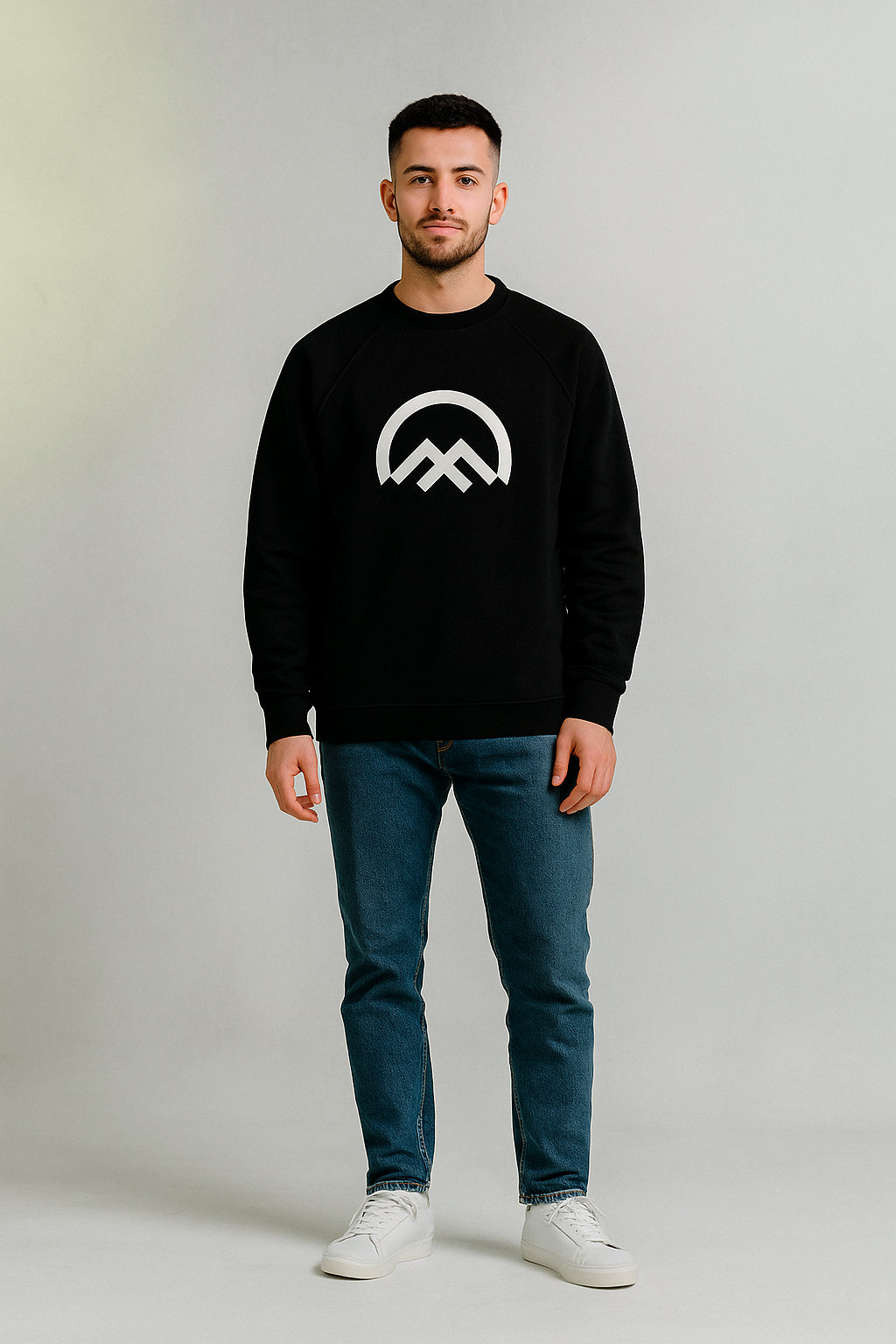 Climbers Code organic black sweatshirt