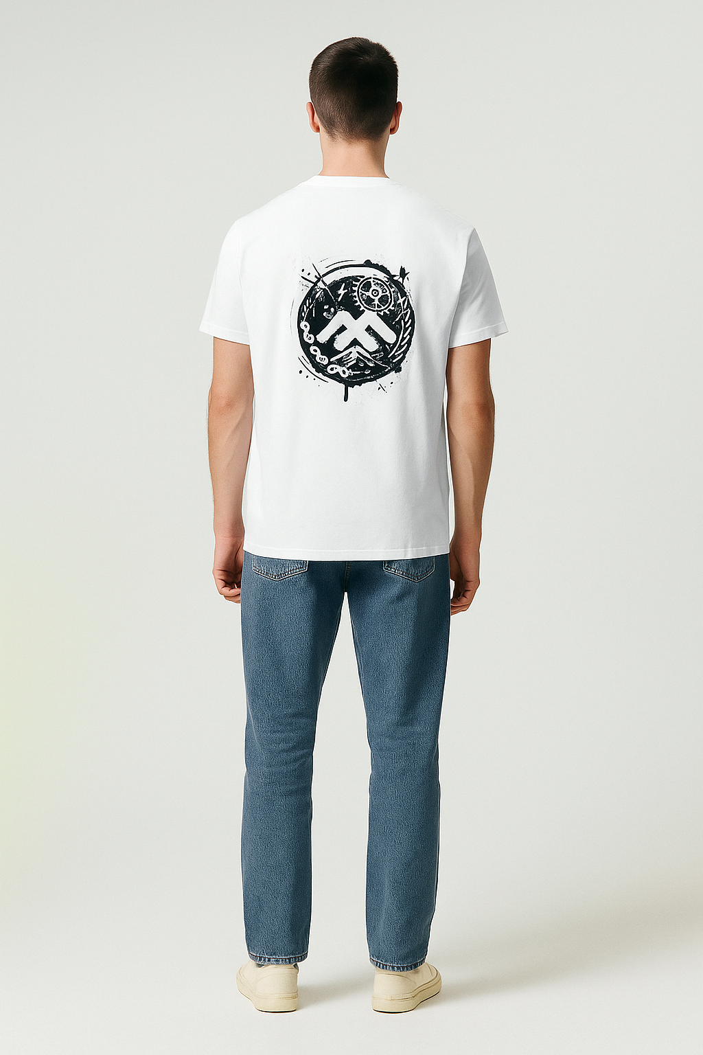 Property of Climbers Code men's white t-shirt