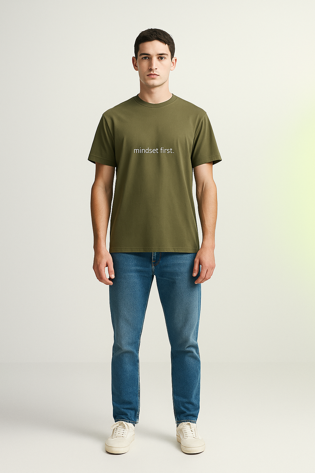 Mindset first men's khaki