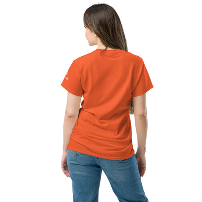 Camiseta clásica logo Climbers Code unisex naranja