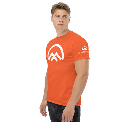 Camiseta clásica logo Climbers Code unisex naranja