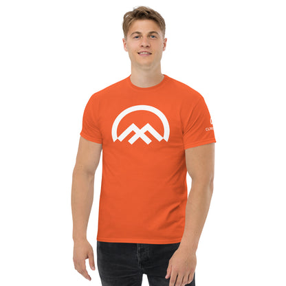 Camiseta clásica logo Climbers Code unisex naranja