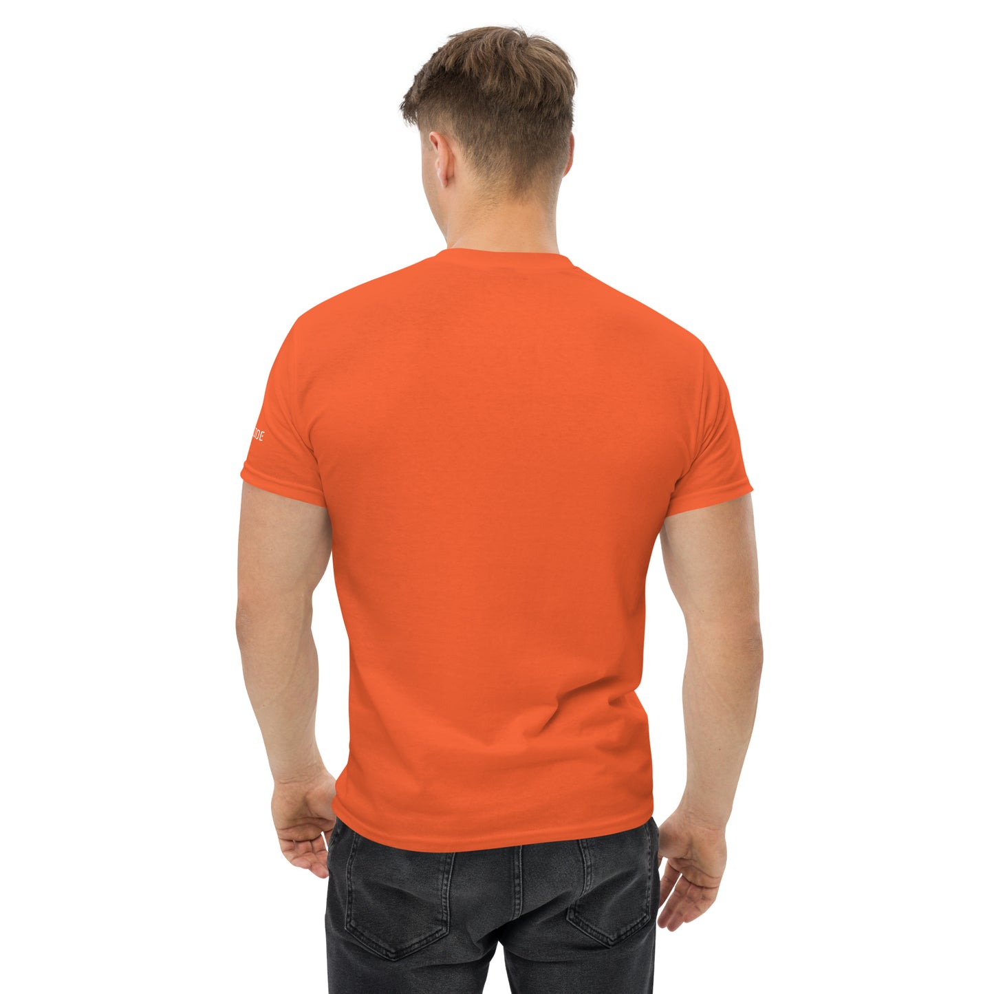 Camiseta clásica logo Climbers Code unisex naranja