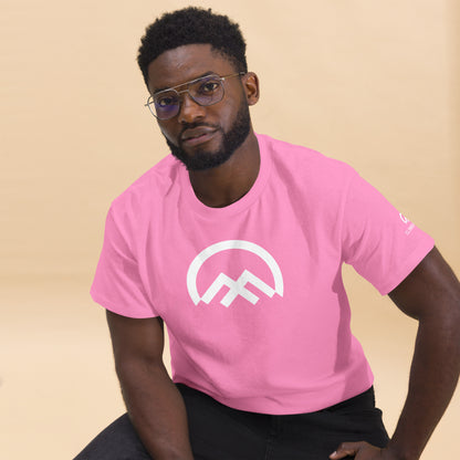 Camiseta clásica logo Climbers Code unisex rosa