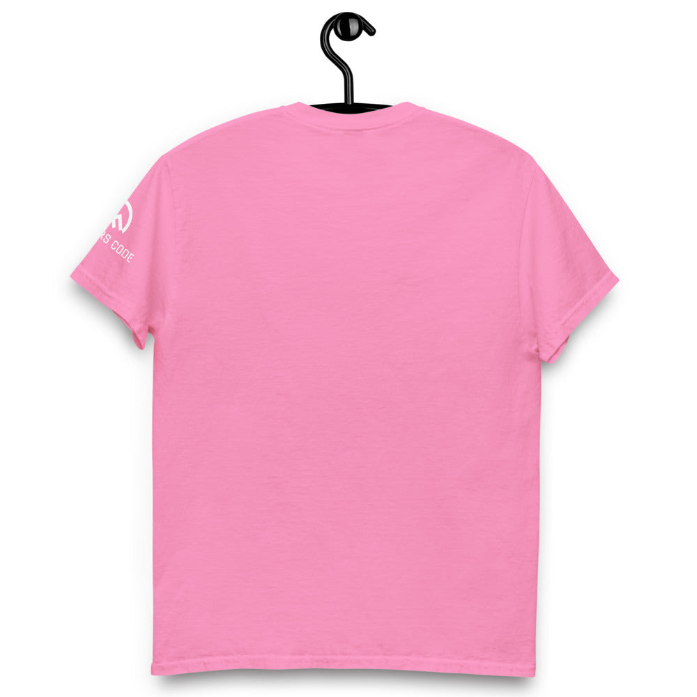 Camiseta clásica logo Climbers Code unisex rosa