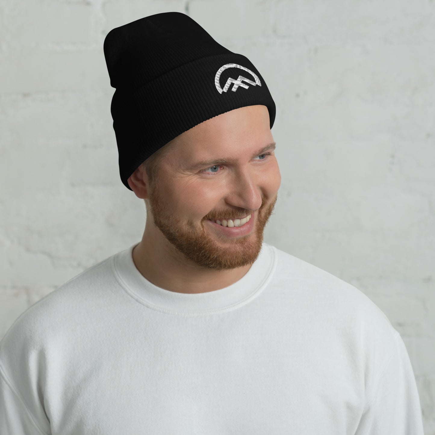 Gorro negro con borde vuelto Climbers Code