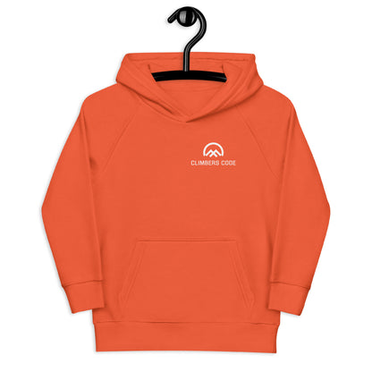 Sudadera niños Liitle Climbers naranja