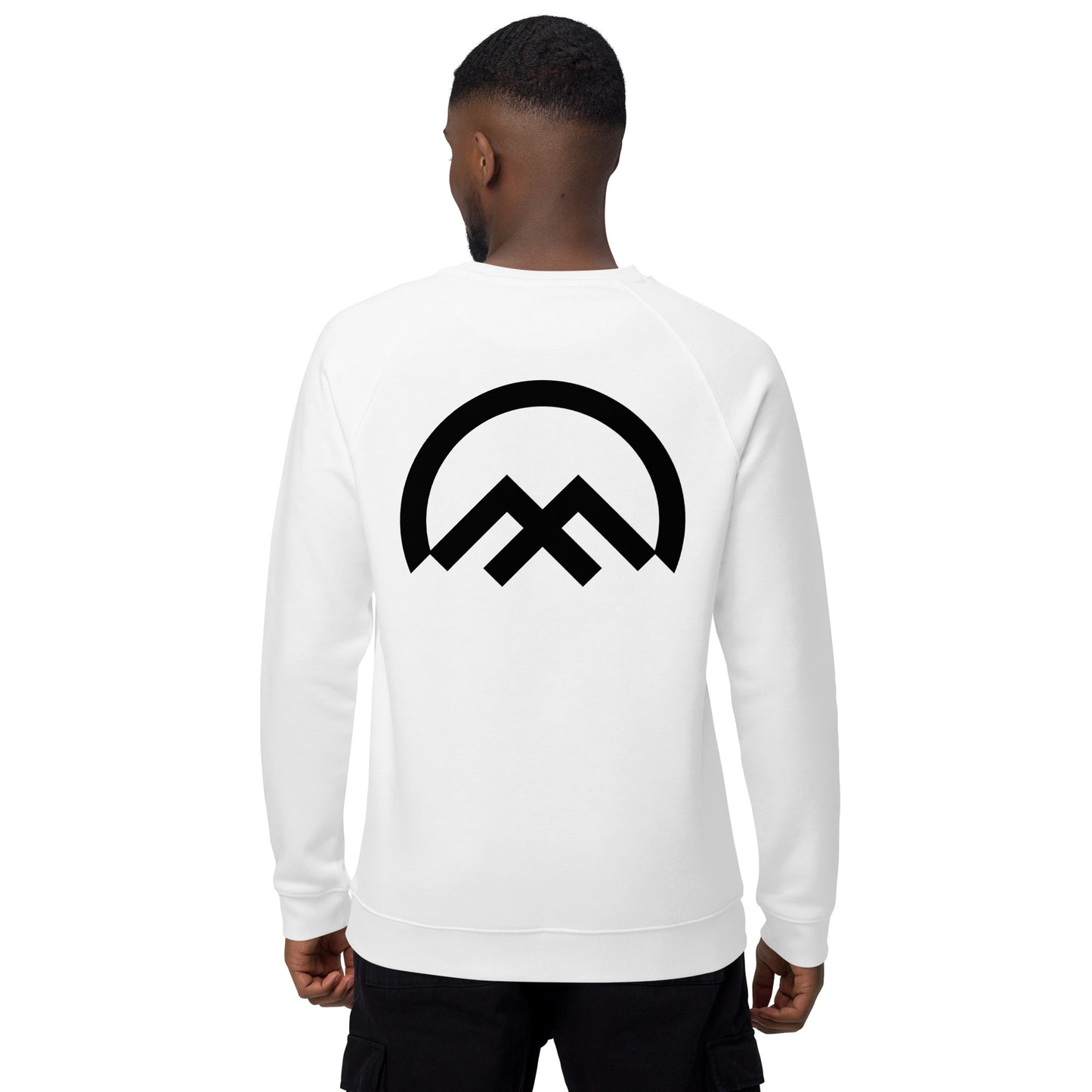 Sudadera hombre logo Climbers Code blanca