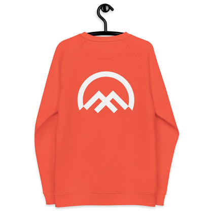 Sudadera hombre logo Climbers Code naranja