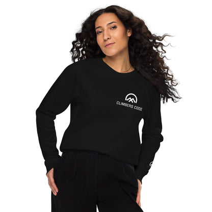 Sudadera mujer logo Climbers Code negra