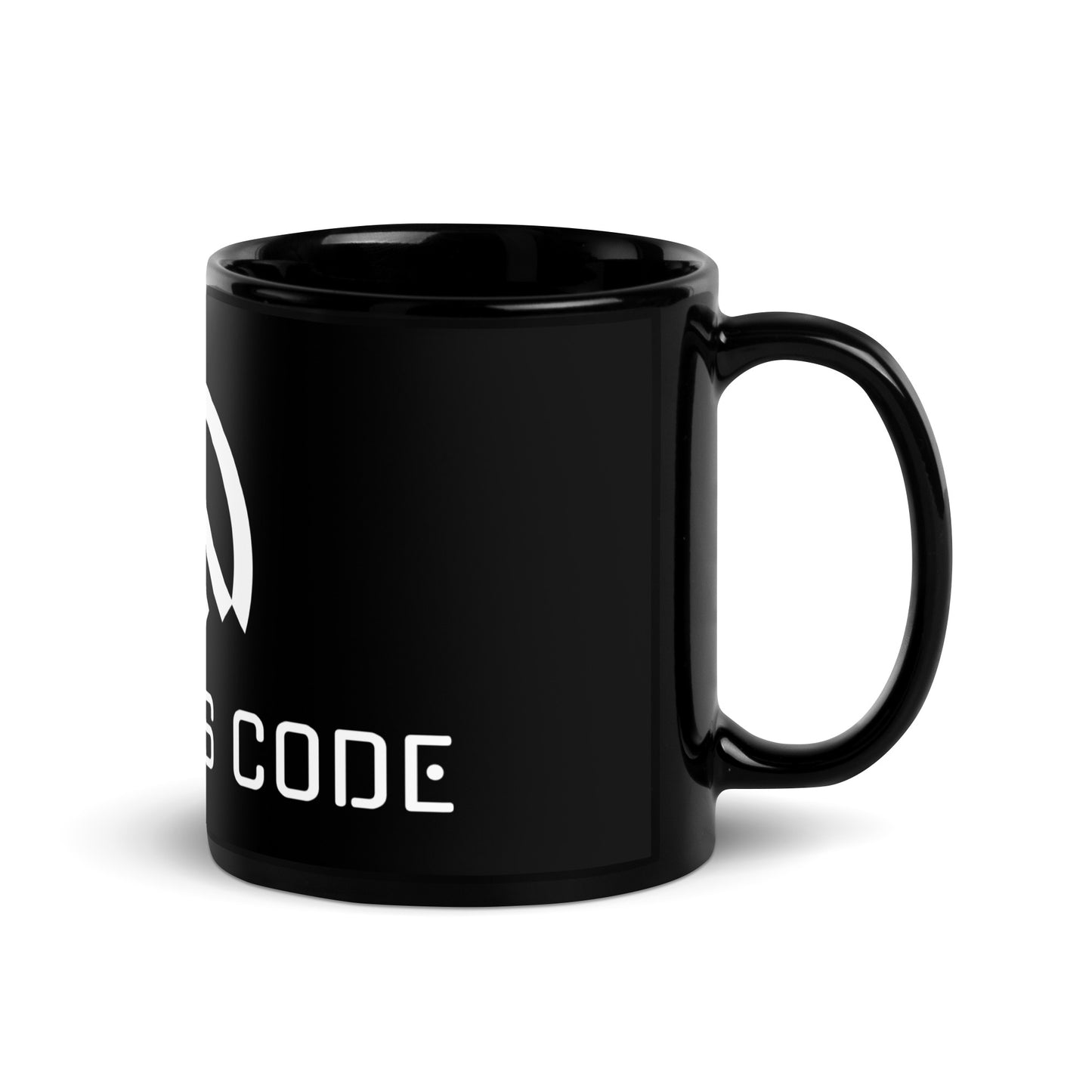 Taza negro brillante Climbers Code