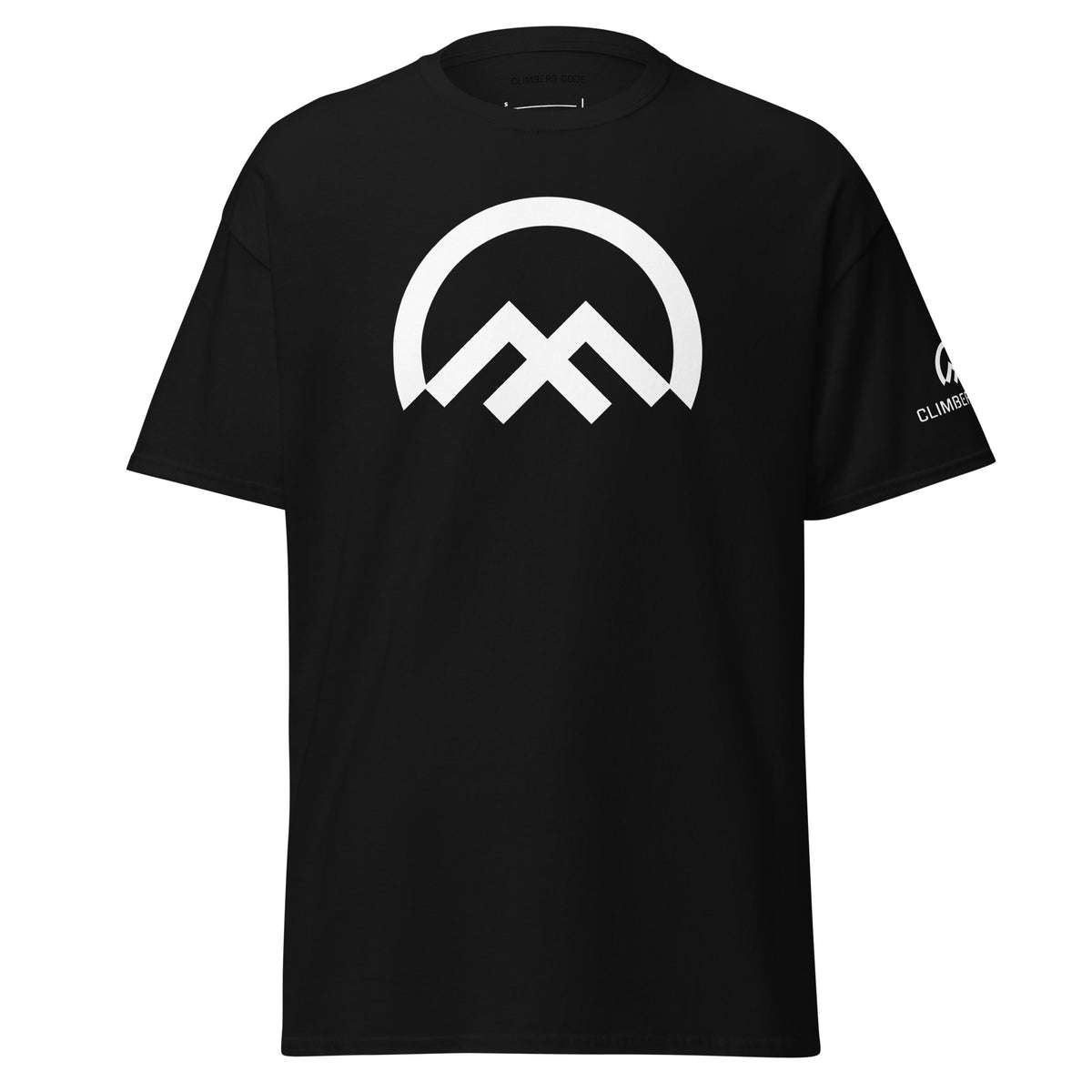 Climbers Code original men's black tee