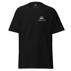 Altimetry Mortirolo climb men's black tee