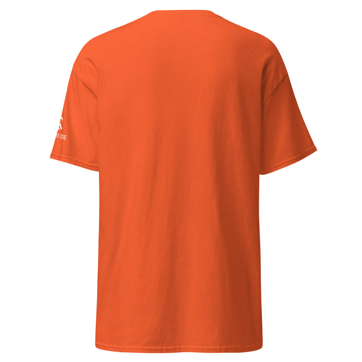 Climbers Code original men's orange tee