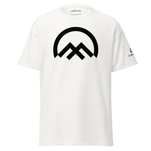 Climbers Code original men's white t-shirt