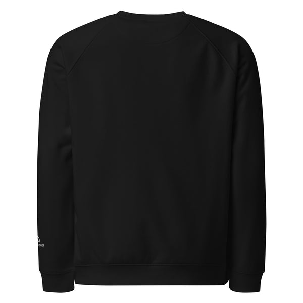 Climbers Code organic black sweatshirt