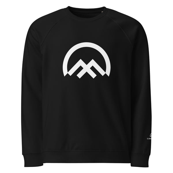 Climbers Code organic black sweatshirt