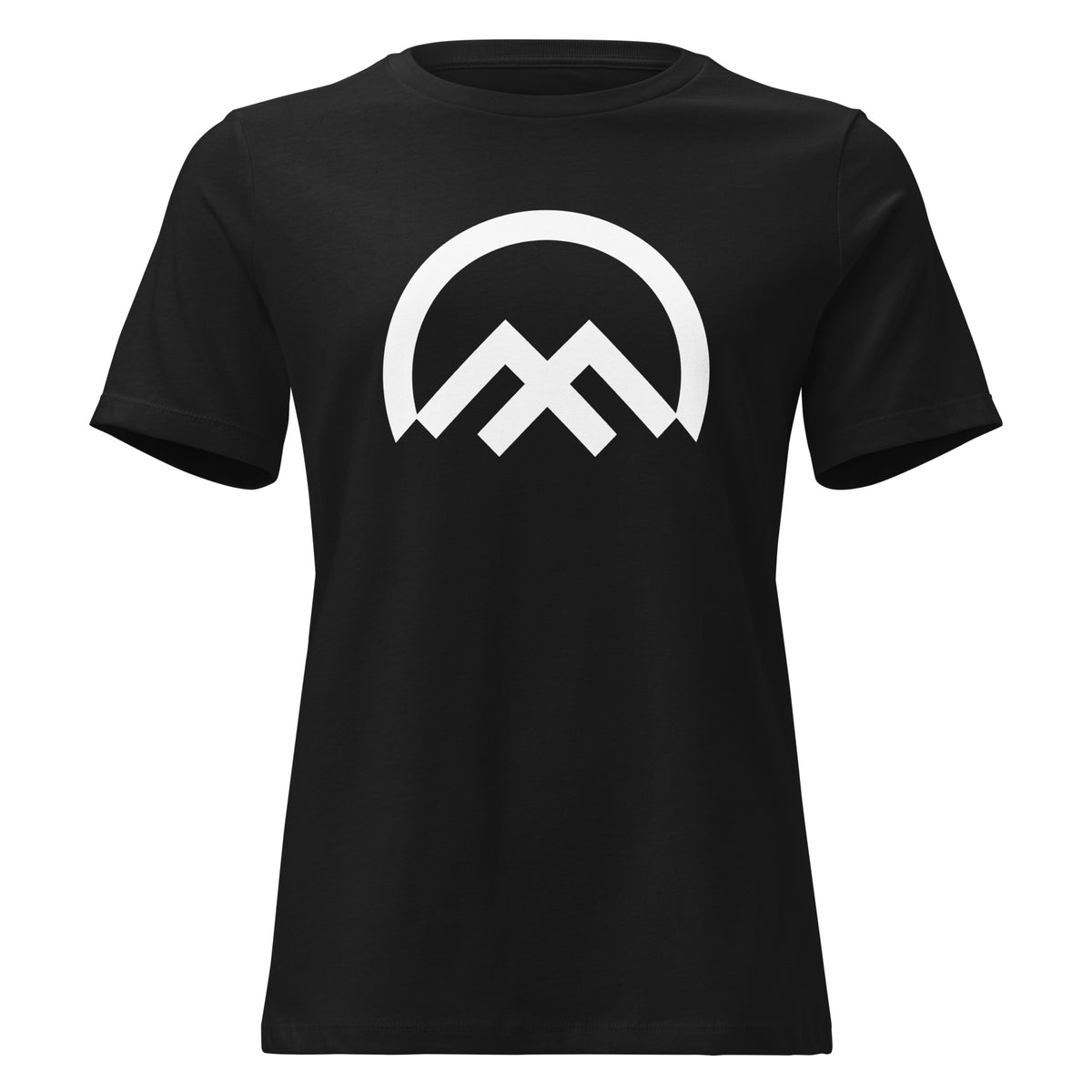 Climbers Code Original Logo black women's tee